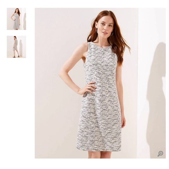 NWT ANN TAYLOR LOFT SHEATH DRESS IN TURNIP CREAM 0 - Picture 1 of 6
